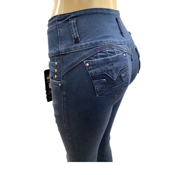 Franka Colombian Style Butt Lifting Jean FR001 New With Tags - Picture 7 of 8